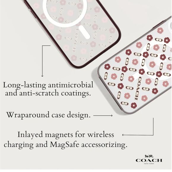 Coach IPhone 15 Pro Protective Case For MagSafe - Picture 7 of 10